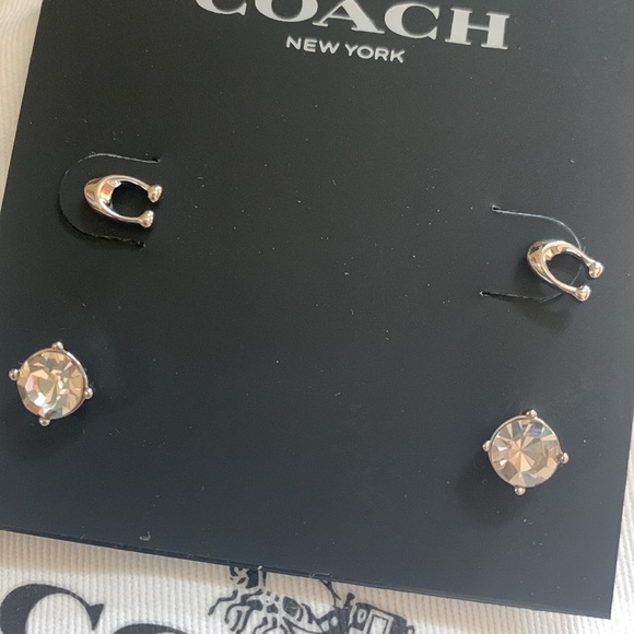 Brand new - Coach earrings - Picture 2 of 2